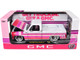 1976 GMC Sierra Grande 15 Pickup Truck White with Stripes Limited Edition to 9250 pieces Worldwide 1/24 Diecast Model Car M2 Machines 40300-140A