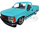 1988 GMC Sierra 1500 Custom Pickup Truck Light Blue with Black Stripes Limited Edition to 9250 pieces Worldwide 1/24 Diecast Model Car M2 Machines 40300-140B 1988 GMC Sierra 1500 Custom Pickup Truck Light Blue with Black Stripes Limited Edition to 9250 pieces Worldwide 1/24 Diecast Model Car M2 Machines 40300-140B