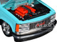 1988 GMC Sierra 1500 Custom Pickup Truck Light Blue with Black Stripes Limited Edition to 9250 pieces Worldwide 1/24 Diecast Model Car M2 Machines 40300-140B 1988 GMC Sierra 1500 Custom Pickup Truck Light Blue with Black Stripes Limited Edition to 9250 pieces Worldwide 1/24 Diecast Model Car M2 Machines 40300-140B