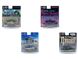Auto News Release 18 Set of 4 Cars Limited Edition to 6000 pieces Worldwide 1/64 Diecast Model Cars M2 Machines 67500-19