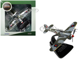 Hawker Typhoon Mk IB Fighter Bomber Aircraft MP126 No 247 Squadron Gerald Stapleton RAF Eindhoven Holland 1944 Royal Air Force Oxford Aviation Series 1/72 Diecast Model Airplane Oxford Diecast AC013