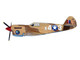 Curtiss Warhawk P 40E Fighter Aircraft Miss Memphis 85th Fighter Squadron, 79th Fighter Group North Africa 1943 United States Army Air Forces Oxford Aviation Series 1/72 Diecast Model Airplane Oxford Diecast AC127