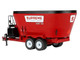 Supreme International 1200T Vertical Feed Mixer Red 1/32 Diecast Model SpecCast CUST2147 Supreme International 1200T Vertical Feed Mixer Red 1/32 Diecast Model SpecCast CUST2147