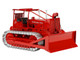 International Harvester TD 24 Crawler with ROPS and Hydraulic Front Blade Red Classic Series 1/25 Diecast Model SpecCast ZJD1958