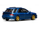 Subaru Impreza WRX STi Wagon Version VI RHD Right Hand Drive Blue Metallic 1/64 Diecast Model Car MotorHelix M67101