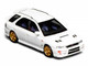 Subaru Impreza WRX STi Wagon Version VI RHD Right Hand Drive Pure White 1/64 Diecast Model Car MotorHelix M67102