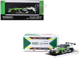Mercedes AMG GT3 #77 Liang Jiatong Darryl O Young Craft Bamboo Racing GT World Challenge Asia 2025 Beijing Season Finale 2025 with Container Display Case Hobby64 Series 1/64 Diecast Model Car Tarmac Works T64-062-25CHN77