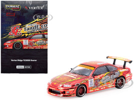 Toyota VERTEX Ridge TE3006 Soarer RHD Right Hand Drive Chrome Red with Graphics Tokyo Auto Salon 2026 Global64 Series 1/64 Diecast Model Tarmac Works T64G-080-TE3006