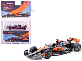 McLaren MCL60 #81 Oscar Piastri Formula One F1 Australian GP 2023 Global64 Series 1/64 Diecast Model Car Tarmac Works T64G-F070-OP2