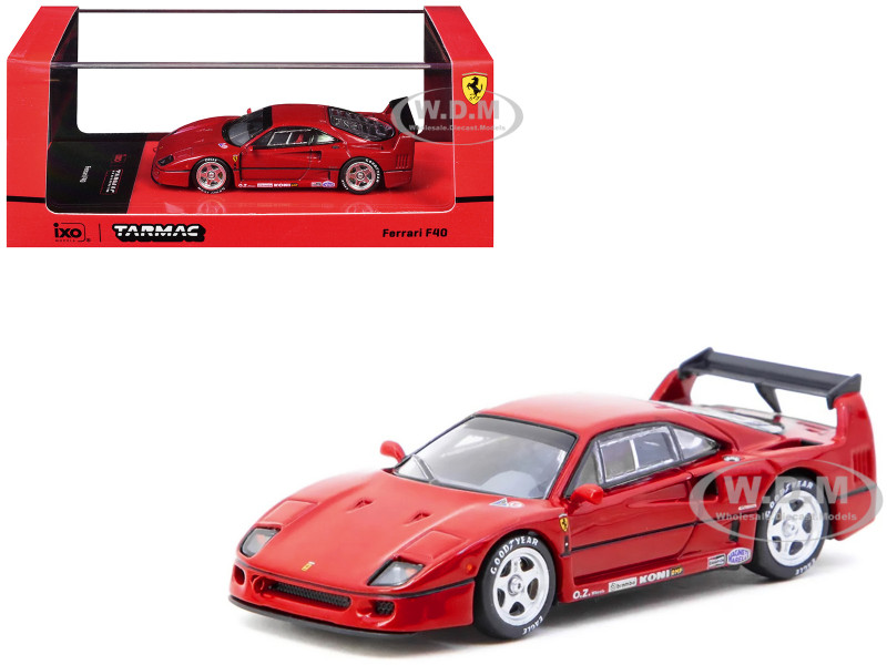 Ferrari F40 Red Road64 Series 1/64 Diecast Model Tarmac Works T64R-076-RE2