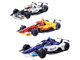 109th Indianapolis 500 2025 Podium Set of 3 IndyCars 1/64 Diecast Model Cars IXO Models IND64030