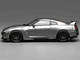 2020 Nissan GT R R35 Track Edition Engineered by NISMO RHD Right Hand Drive Dark Metal Gray Metallic Senior 64 Series 1/64 Diecast Model Car MotorHelix M63515