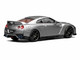 2020 Nissan GT R R35 Track Edition Engineered by NISMO RHD Right Hand Drive Dark Metal Gray Metallic Senior 64 Series 1/64 Diecast Model Car MotorHelix M63515