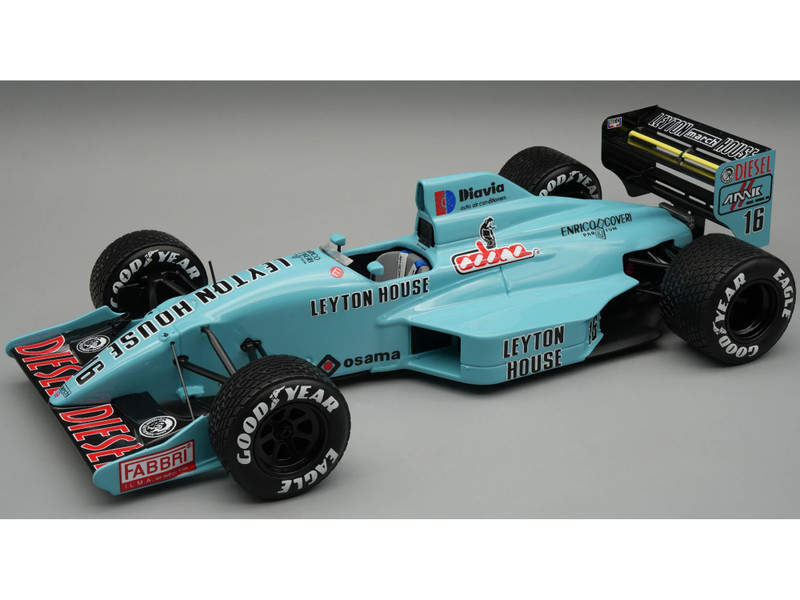 March 881 #16 Ivan Capelli 3rd Place Formula One F1 Belgian GP 1988 Mythos Series with Display Case Limited Edition to 90 pieces Worldwide 1/18 Model Car Tecnomodel TM18-370A