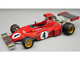 Ferrari 312B3 73 #4 Arturo Merzario Formula One F1 Austrian GP 1973 Mythos Series with Display Case Limited Edition to 80 pieces Worldwide 1/18 Model Car Tecnomodel TM18-411A