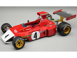 Ferrari 312B3 73 Broke Nose #4 Arturo Merzario Formula One F1 Canadian GP 1973 Mythos Series with Display Case Limited Edition to 50 pieces Worldwide 1/18 Model Car Tecnomodel 312B3-73