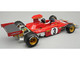 Ferrari 312B3-73 #3 Jacky Ickx Formula One F1 "Italian GP" (1973) "Mythos Series" with Driver Figure and Display Case Limited Edition to 75 pieces Worldwide 1/18 Model Car by Tecnomodel TMD18-412B
