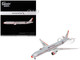 Boeing 777 300ER Commercial Aircraft American Airlines Flagship DFW N735AT Silver with Otange Stripes "Gemini 200 Series 1/200 Diecast Model Airplane GeminiJets G2AAL1508