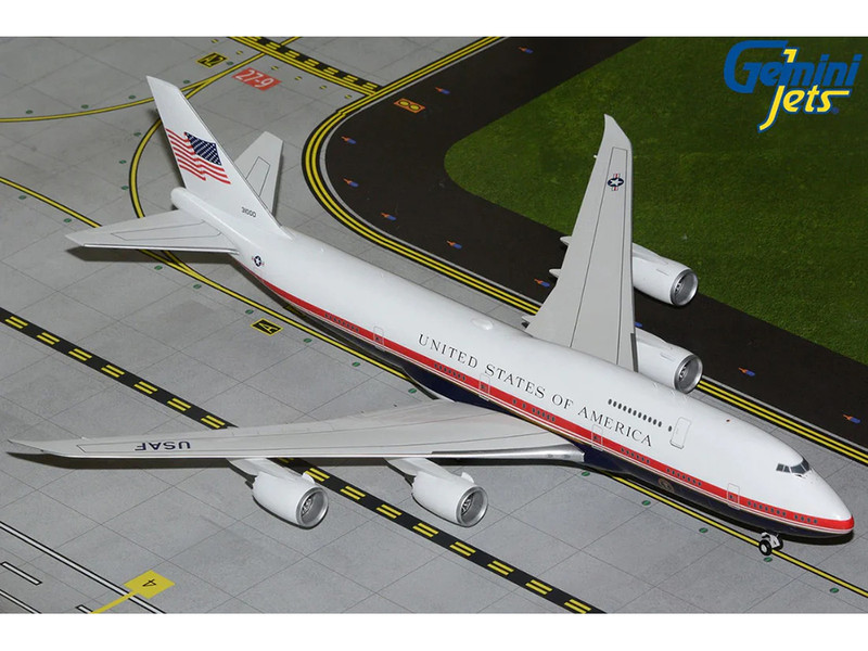 Boeing VC25B Transport Aircraft "Air Force One" (31000) United States Air Force "Gemini 200" Series 1/200 Diecast Model Airplane by GeminiJets G2AFO1502
