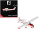 Cessna 172 Skyhawk Aircraft "N12631" Red and White "Gemini General Aviation" Series 1/72 Diecast Model Airplane by GeminiJets GGCES021