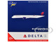 Airbus A350-900 Commercial Aircraft "Delta Air Lines" (N504DN) White with Blue and Red Tail 1/400 Diecast Model Airplane by GeminiJets GJDAL2317