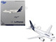 Airbus A319 100 Commercial Aircraft Lufthansa D AIBF White with Dark Blue Tail 1/400 Diecast Model Airplane GeminiJets GJDLH2022 Airbus A319 100 Commercial Aircraft Lufthansa D AIBF White with Dark Blue Tail 1/400 Diecast Model Airplane GeminiJets GJDLH2022