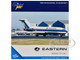 Boeing 727-100 Commercial Aircraft "Eastern Air Lines" (N8164G) White with Blue Stripes 1/400 Diecast Model Airplane by GeminiJets GJEAL2350