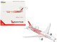 Boeing 787-9 Commercial Aircraft "Qantas - Yam Dreaming" (VH-ZND) White with Red Graphics 1/400 Diecast Model Airplane by GeminiJets GJQFA2385