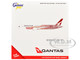 Boeing 787-9 Commercial Aircraft "Qantas - Yam Dreaming" (VH-ZND) White with Red Graphics 1/400 Diecast Model Airplane by GeminiJets GJQFA2385