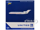 Boeing 727-200 Commercial Aircraft "United Airlines - Stars & Bars/Friend Ship" (N7620U) White with Red and Blue Stripes 1/400 Diecast Model Airplane by GeminiJets GJUAL2352