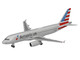 Airbus A320 Commercial Aircraft "American Airlines" (N680AW) Silver with Blue and Red Tail 1/500 Diecast Model Airplane by Herpa HE538879