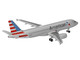 Airbus A320 Commercial Aircraft "American Airlines" (N680AW) Silver with Blue and Red Tail 1/500 Diecast Model Airplane by Herpa HE538879