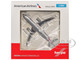 Airbus A320 Commercial Aircraft "American Airlines" (N680AW) Silver with Blue and Red Tail 1/500 Diecast Model Airplane by Herpa HE538879