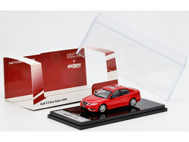 2008 Saab 9 3 Aero Sedan Red with Sunroof 1/64 Diecast Model Car GCD x Enchery GE-005-25