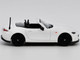2024 Mazda MX 5 Roadster White 1/64 Diecast Model Car GCD x Enchery GE-006-35