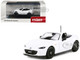 2024 Mazda MX 5 Roadster White 1/64 Diecast Model Car GCD x Enchery GE-006-35
