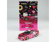 Nissan Vertex Silvia S14 RHD Right Hand Drive Hello Kitty Pink Metallic with Graphics Global64 Series 1/64 Diecast Model Car Tarmac Works T64G-018-HK2