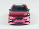 Nissan Vertex Silvia S14 RHD Right Hand Drive Hello Kitty Pink Metallic with Graphics Global64 Series 1/64 Diecast Model Car Tarmac Works T64G-018-HK2