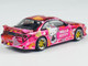 Nissan Vertex Silvia S14 RHD Right Hand Drive Hello Kitty Pink Metallic with Graphics Global64 Series 1/64 Diecast Model Car Tarmac Works T64G-018-HK2