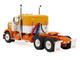 Kenworth W900A with 36 Sleeper and 40 Vintage Trailer with Reefer Monfort of Colorado Orange and White Fallen Flag #50 1/64 Diecast Model DCP/First Gear 69-1860