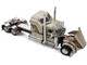 Kenworth W900L with 60 Aerodyne Sleeper and 40 Vintage Trailer Red s Favorites Jason Sanders Beige with Stripes 1/64 Diecast Model DCP/First Gear 69-2091