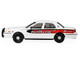2011 Ford Crown Victoria Palmyra Pennsylvania Citizen s Fire Company White with Graphics Fire & Rescue Series #5 1/64 Diecast Model Car Greenlight 67070A