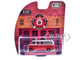 1969 Ford Econoline Ambulance Los Angeles Fire Department Red and White Fire & Rescue Series #5 1/64 Diecast Model Car Greenlight 67070B
