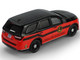 2019 Dodge Durango Lowell Arkansas Fire Department Red and Black with Black Stripes Fire & Rescue Series #5 1/64 Diecast Model Car Greenlight 67070C