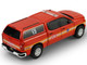 2023 Chevrolet Silverado Pickup Truck with Camper Shell FDNY New York City Fire Department Red with Stripes Fire & Rescue Series #5 1/64 Diecast Model Car Greenlight 67070E