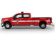2018 Ford F 350 Pickup Truck Los Angeles Fire Department Red with White Stripes Fire & Rescue Series #5 1/64 Diecast Model Car Greenlight 67070F