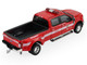 2018 Ford F 350 Pickup Truck Los Angeles Fire Department Red with White Stripes Fire & Rescue Series #5 1/64 Diecast Model Car Greenlight 67070F