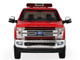 2018 Ford F 350 Pickup Truck Los Angeles Fire Department Red with White Stripes Fire & Rescue Series #5 1/64 Diecast Model Car Greenlight 67070F
