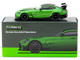 Mercedes Benz AMG GT Black Series Green Metallic with Black Top and Hood Stripes Global64 Series 1/64 Diecast Model Tarmac Works T64G-042-GR