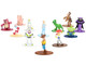 Set of 12 Diecast Figures Toy Story Movie Franchise Nano Metalfigs Series Diecast Models Jada 37362